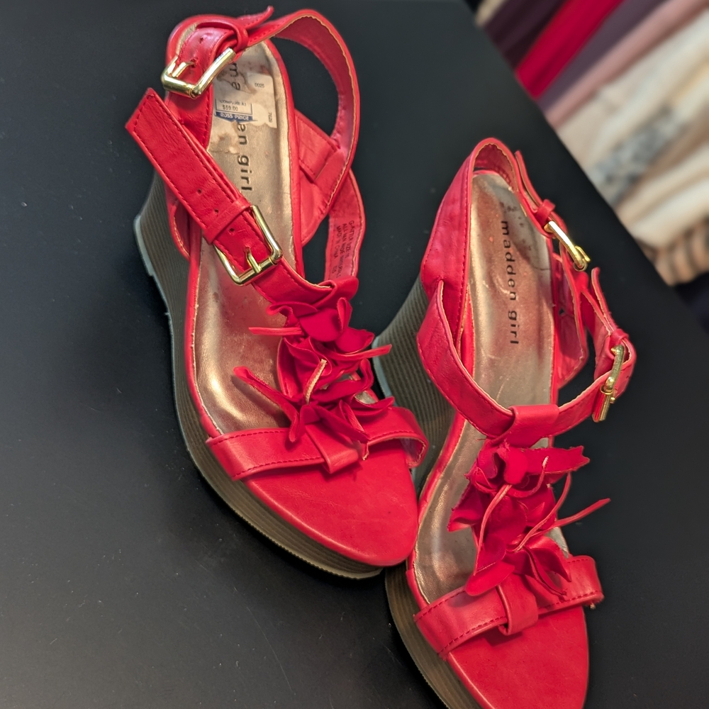 Stylish Red Sandals by Madden Girl